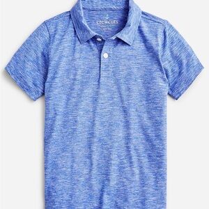 I. Crew Crewcuts Kids Heather Blue Active Polo